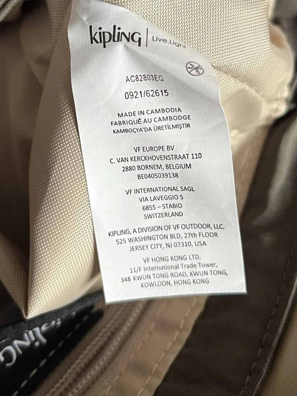 Kipling dark gray Sabian crossbody bag - Picture 13 of 16